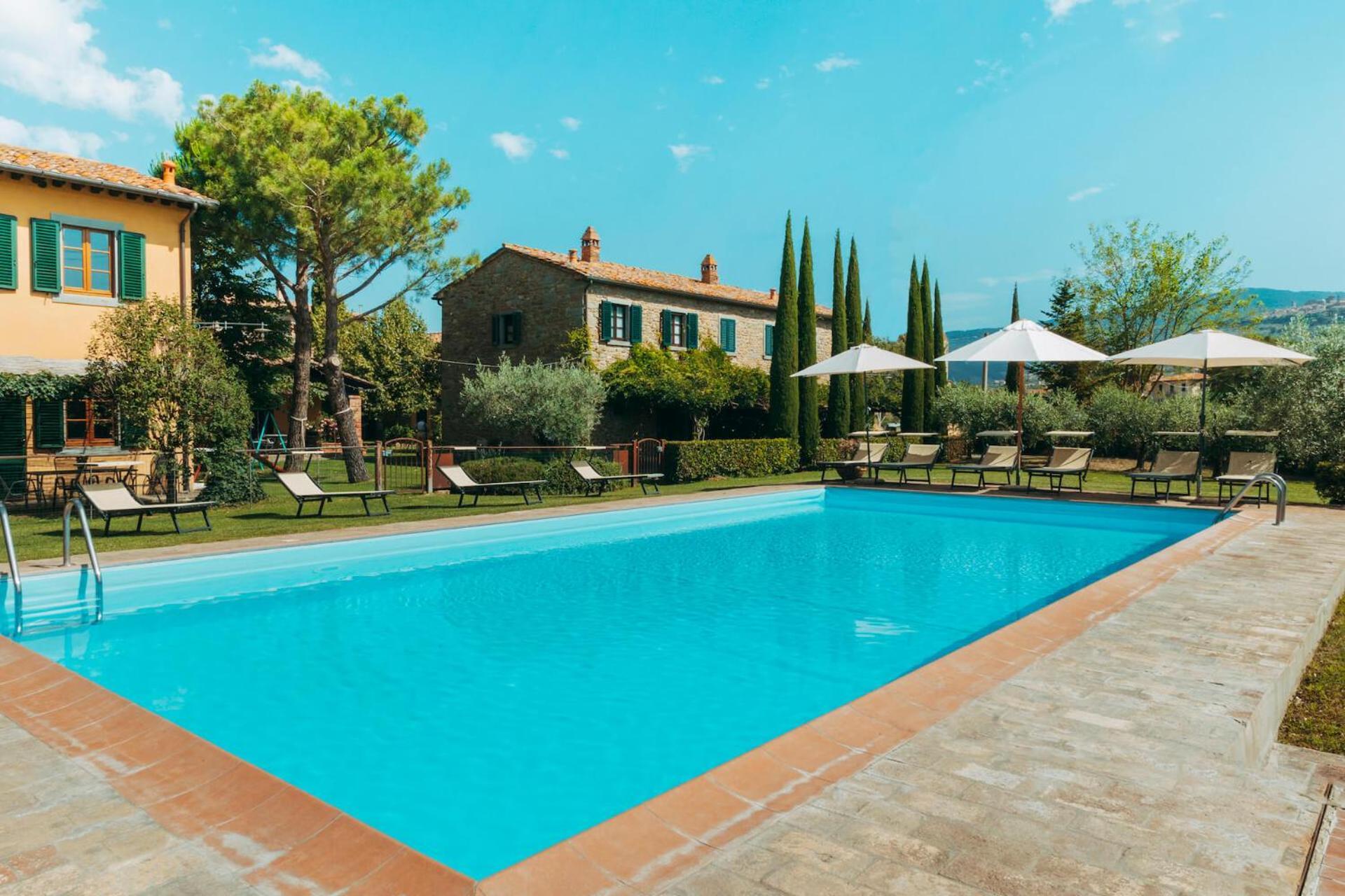 Agriturismo Il Borgo Кортона Екстер'єр фото