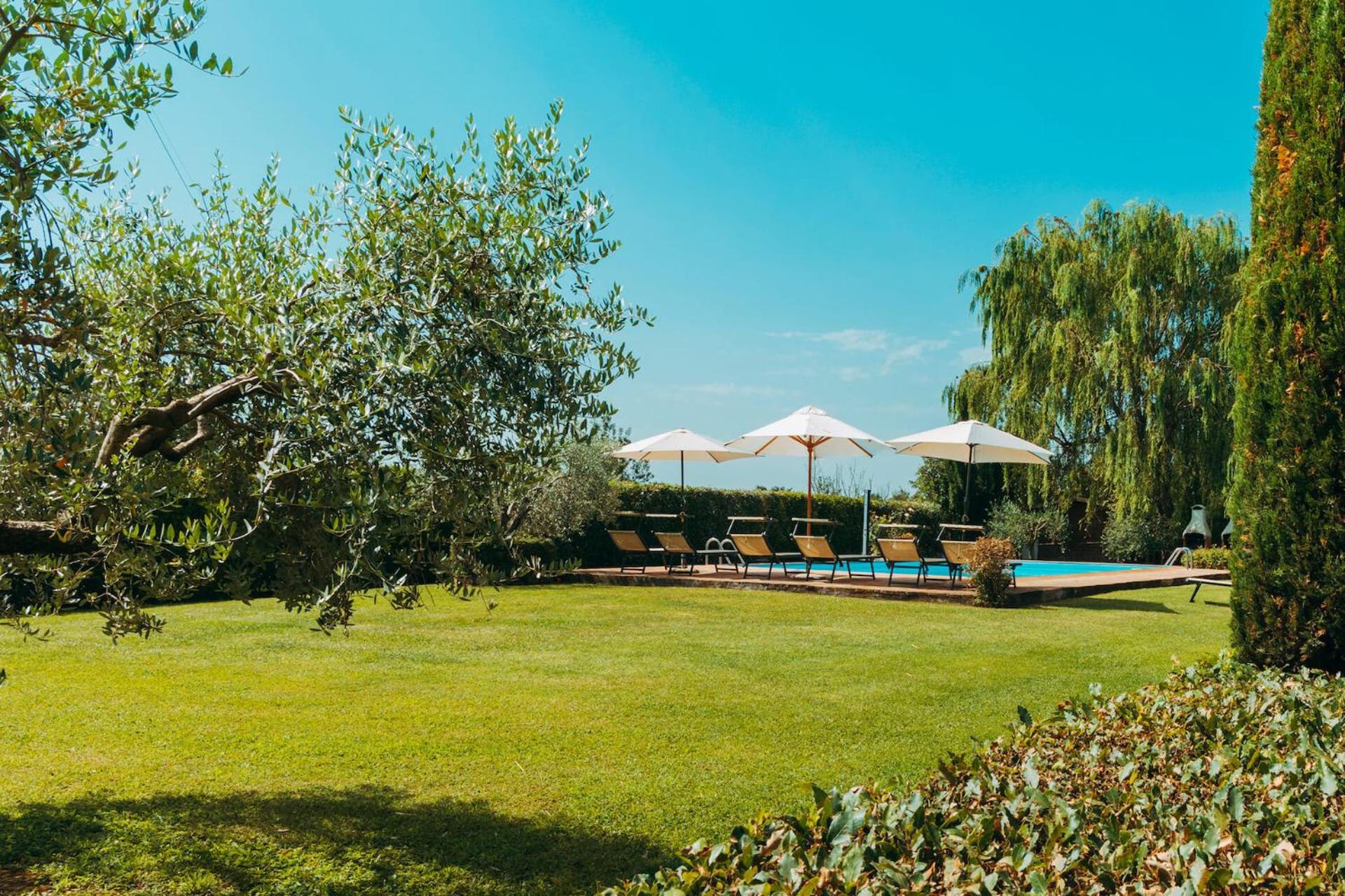 Agriturismo Il Borgo Кортона Екстер'єр фото