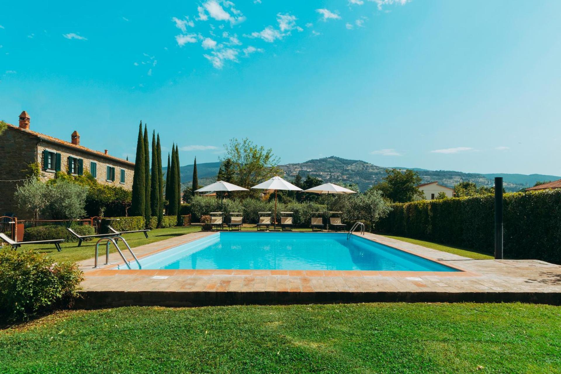 Agriturismo Il Borgo Кортона Екстер'єр фото