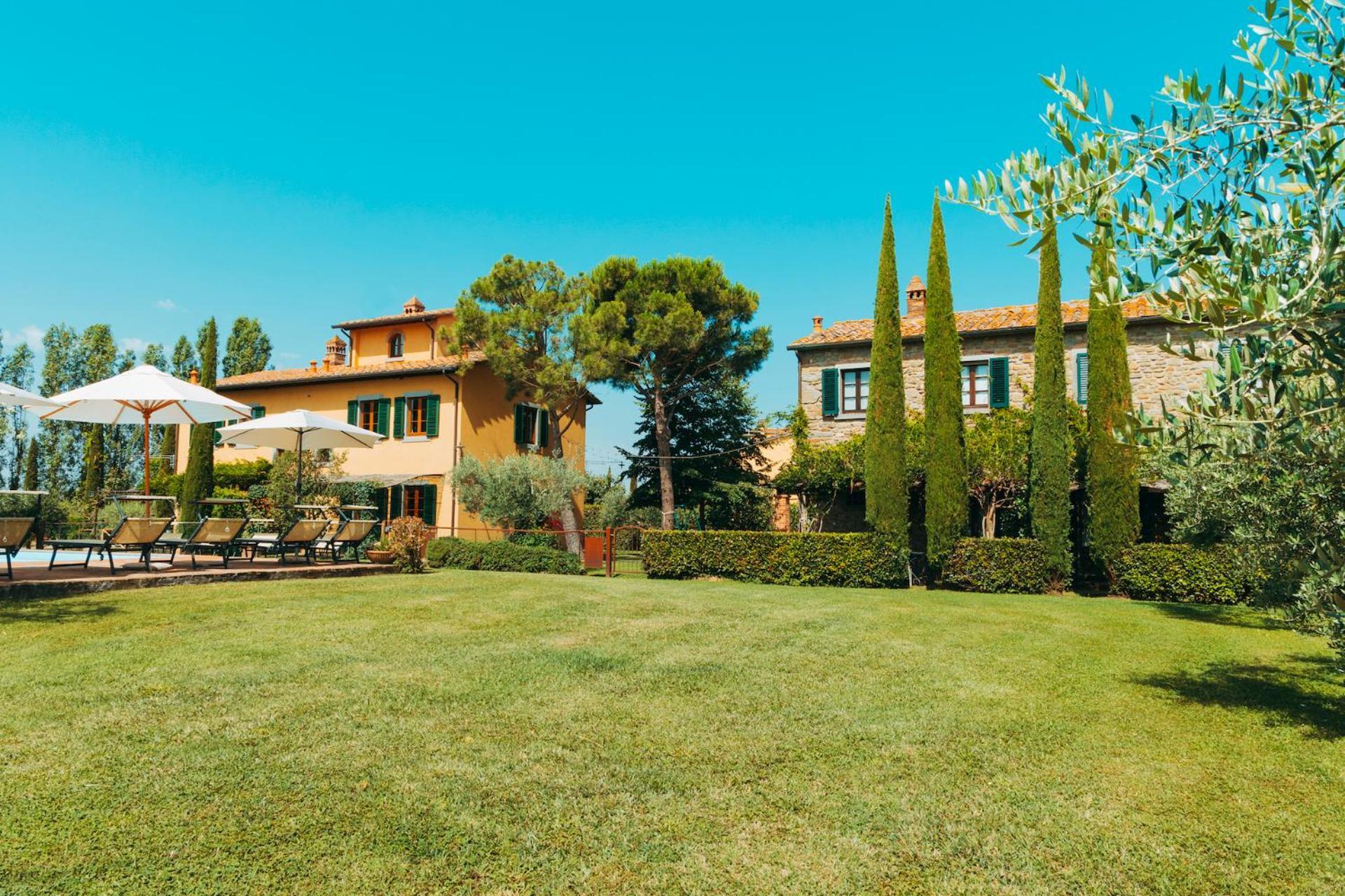 Agriturismo Il Borgo Кортона Екстер'єр фото