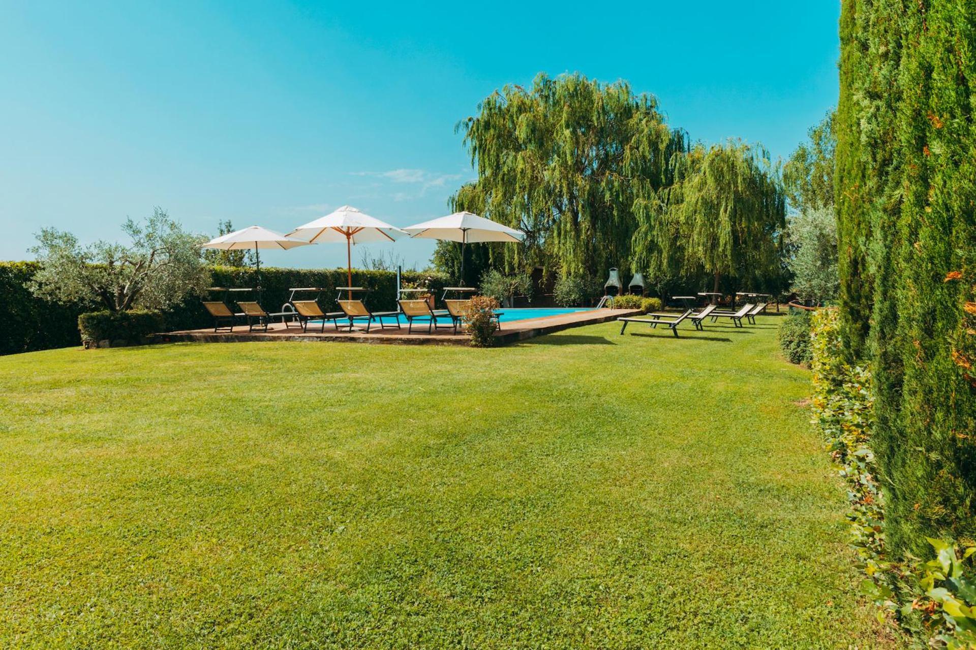 Agriturismo Il Borgo Кортона Екстер'єр фото