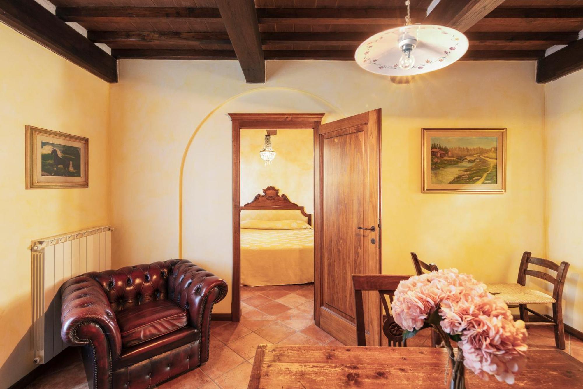 Agriturismo Il Borgo Кортона Екстер'єр фото