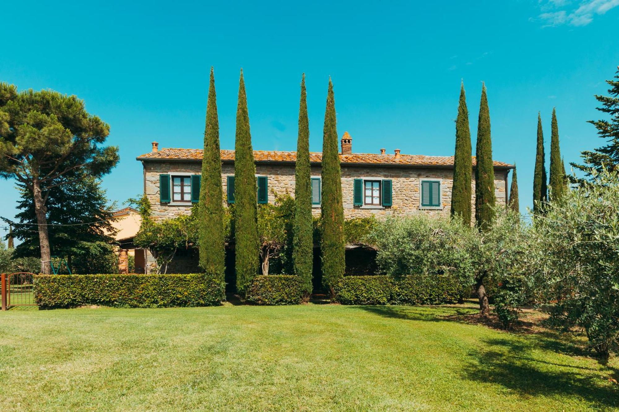 Agriturismo Il Borgo Кортона Екстер'єр фото